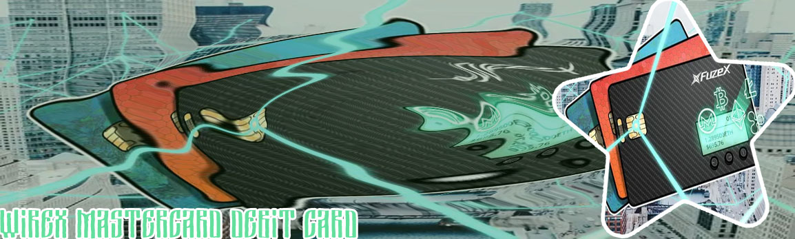 Crypto blue debit card